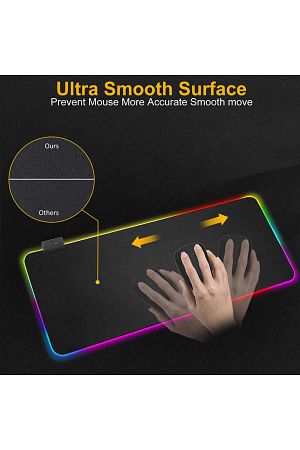 Rgb Mause Pad Led Işıklı 70x30 Rbg Mause Pad Gamıng Mause Pad