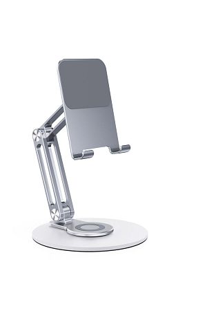 Katlanabilir Yüksek Kalite Dönebilen Yükseklik Ayarlı Metal Masa Üstü Telefon Tutucu Tablet Standı