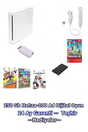 Wii Hdmi Paket 250 Gb Hafıza