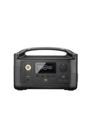 River Taşınabilir Güç Kaynağı 288wh Kapasite, 2x600w (X-BOOST 1800W) Çıkış Gücü, Ev, Karavan