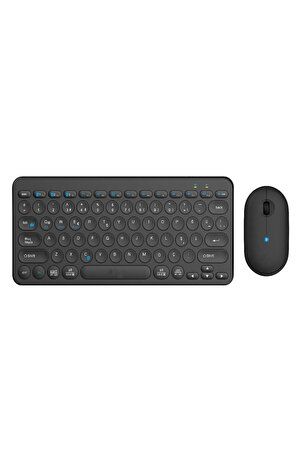 Bluetoothlu Kablosuz Klavye Mouse Seti Türkçe Q Klavye Sessiz