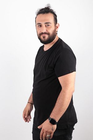 Büyük Beden Basic T-shirt %100 Pamuk Tişört