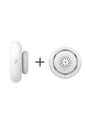 Akıllı Kablosuz Kapı Pencere Sensörü Ve Iç Ortam Nem-ısı Ölçer-siren, Wifi, Uzaktan Takip, Tuya