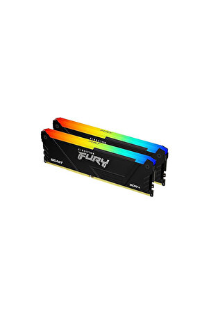 16GB 3200MT/s DDR4 CL16 DIMM (Kit of 2) FURY Beast RGB Ram KF432C16BB2AK2/16