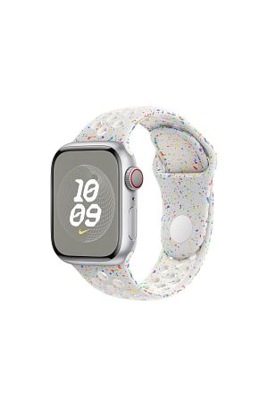 Apple Watch 38mm 40mm 41mm Kordon 2023 Uyumlu Point Nike Silikon Strap Kayış 1/2/3/4/5/6/se/7/8/9