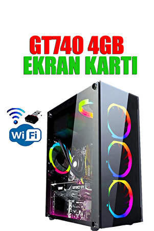 171x (GTA 5) I5-2400 16gb Ram,256gb Ssd,4gb Gt740 128bit Oyuncu Masaüstü Bilgisayarı