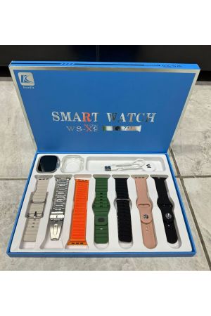 Wsx9 Ultra 7 Uyumlu Kordonlu 49mm Ekran Watch 9 Ultra Akıllı Saat Koruma Kılıfı