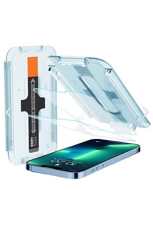 iPhone 13 Ekran Koruyucu Cam (Anti Static) Uyumlu KOLAY YAPIŞTIRMA APARATLI