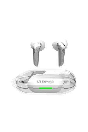 St69 Tws Kablosuz Bluetooth Kulaklık Beyaz
