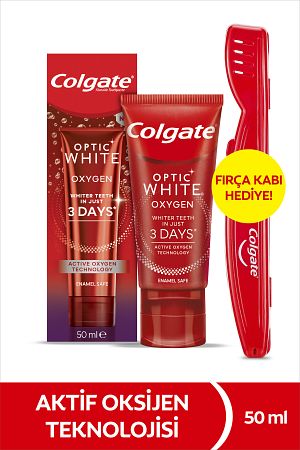 Optic White Oxygen Aktif Oksijen Teknolojisi Beyazlatıcı Diş Macunu 50 ml
