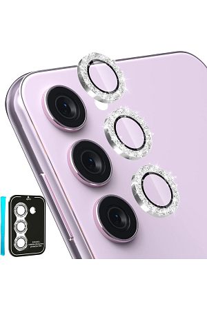 Samsung Galaxy A54 / S23 Fe / S23 / S23 Plus Taşlı Kamera Lens Koruyucu Cam Kamera Koruma