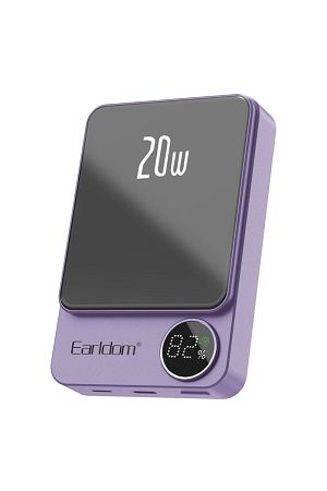 Peeq Earldom  Uyumlu PD24 10.000 mAh 20W Kablosuz Şarjlı Pd Hızlı Şarj Magsafe  Mini Powerbank