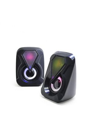 E-1053 Telefon Bilgisayar Tablet Uyumlu Rgb Stereo Usb Hoparlör
