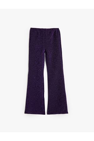 Ispanyol Paça Yılbaşı Pantolon Simli