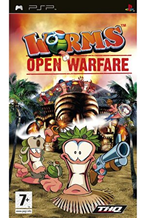 Worms Open Warfare PSP Oyun PSP UMD Oyun