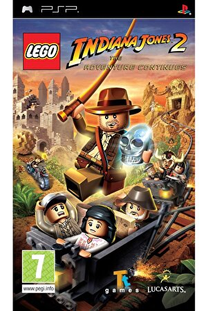 LEGO Indiana Jones 2 The Adventure Continues PSP Oyun PSP UMD Oyun