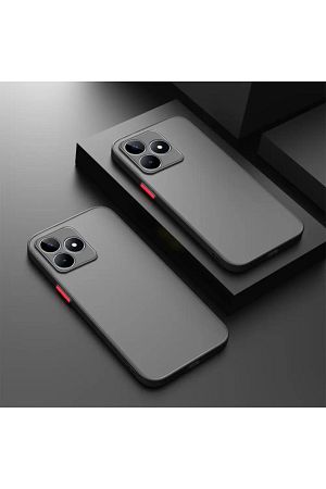 Spark 10 Pro Uyumlu Kılıf 3d Kamera Korumalı Buzlu Kenarları Renkli Sert Silikon Kapak