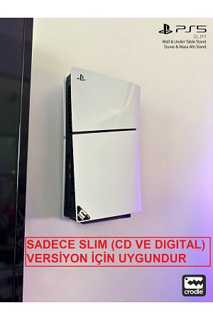 Ps5 Slım Cd Ve Digital Versiyon Için Duvar Standı Gaming Aksesuar