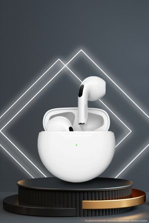 Bluetooth Kulaklık Air Pro 6 Ios Android Uyumlu Yeni Nesil Dokunmatik Kulaklık