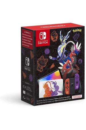 Nİntendo Switch Oled Pokemon Scarlet And Violet Limited Edition