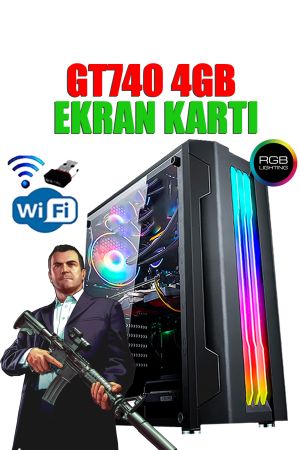 171x (GTA 5) I5-2400 16gb Ram,256gb Ssd,4gb Gt740 ,oyuncu Masaüstü Bilgisayarı