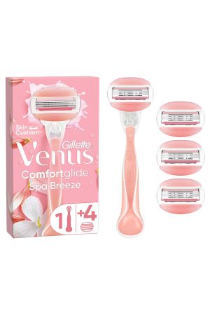 Venus Comfortglide Spa Breeze Kadın Tıraş Makinesi 4 Adet Yedek Tıraş Bıçağı
