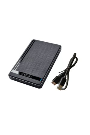 25246 Usb 3.0 Ekobox 2.5 Sata Hdd Kutusu Siyah Ssd Harici Kutu