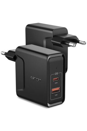 48W USB-C Güç Adaptörü 2 Port  Type-C 30W + QC 3.0 18W  Şarj Cihazı  F211 - 000AD24973