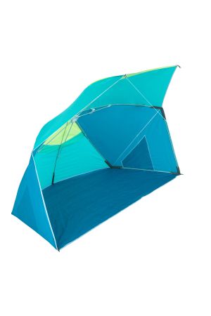 Plaj Şemsiyesi / Gölgelik - Spf50 - 3 Kişilik - Mavi / Sarı - Iwiko 180