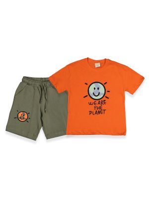 Planet Şort T-shirt Çocuk Takım