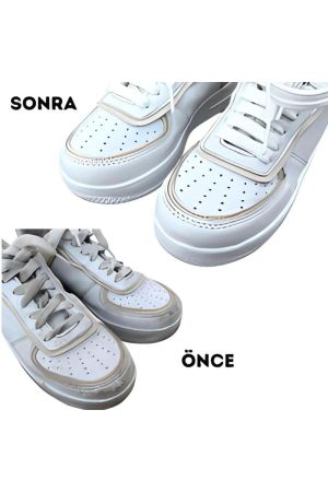 Beyaz Ayakkabı Boyası, Deri, Kanvas, Sneakers Ayakkabı Boyası, Beyazlatıcı Boya Sport White
