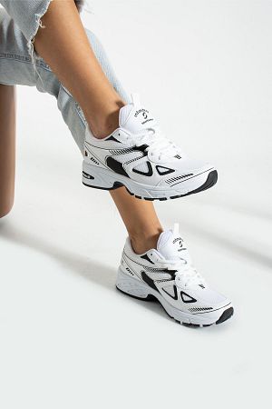 Unisex Kadın Erkek Ortopedik Triko Spor Ayakkabı Sneaker İNF-531