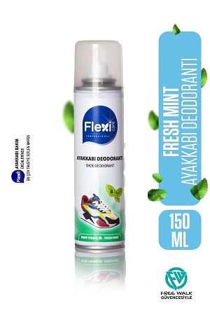 Fresh Mint Ayakkabı Deodorantı -koku Ve Terleme Önleyici Sprey 150 ml Flx6540