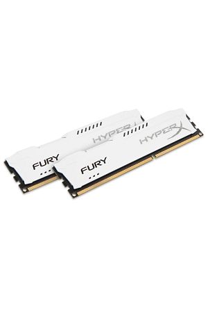 Kingston Hyperx Fury White 16gb (2x8gb)1600mhz Ddr3 Ram (hx316c10f/8) 2'li Set Kit