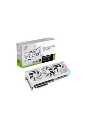 Geforce Rtx 4090 Rog Strıx Rtx4090 O24g Whıte 24gb Gddr6x 384bit 2640mhz Oc 2xhdmı 3xdp Rgb Ekr