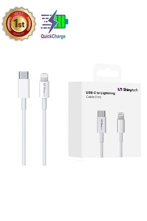 Apple Iphone Uyumlu Şarj Kablosu Usb-c To Lighting (1M) Beyaz