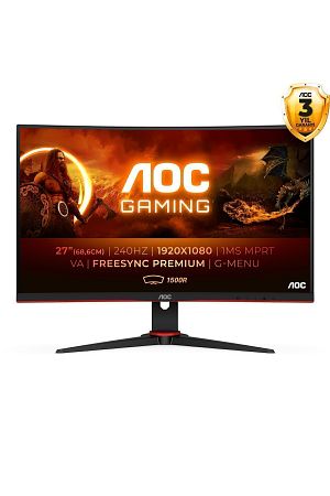 27" C27g2ze/bk 0,5ms 240hz Curved Fhd Hdmı Dp