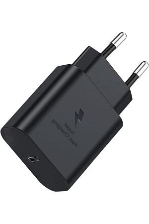 Samsung Galaxy S20/S21/S22/S23 Fe/S24 Plus/S24 Ultra Uyumlu Hızlı Şarj Adaptörü 25W USB-C Type-C PD