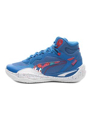 379284-01 Playmaker Pro Mid Dylan Erkek Spor Ayakkabı Mavi