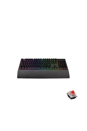 Trol Simug Red Switch Full Mekanik Gaming Bkb5 Rgb Işıklı Oyuncu Türkçe Q Klavye 1.5 Mt Örgü Kablo