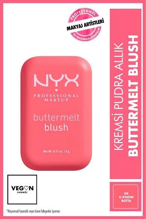 Buttermelt Blush Kremsi Pembe Pudra Allık - 04 U Know Butta