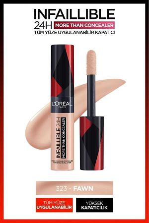 Tüm Yüze Uygulanabilir Kapatıcı - Infaillible More Than Concealer 323 Fawn