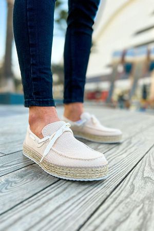 MALAGA Espadril Erkek Ayakkabı BEJ - CHE