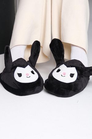 Kuromi Kulakları Hareket Eden Terlik Sanrio Kuromi Kulakları Kalkan Terlik