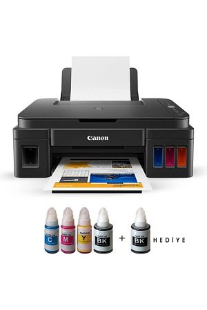 Photoink Mürekkepli CANON PIXMA G3416 YAZICI VE BİTMEYEN KARTUŞ SİSTEMİ