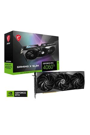 Geforce Rtx 4060 Ti Gamıng X Slım 16g Gddr6 128bit Dx12 Dlss 3 Gaming (OYUNCU) Ekran Kartı