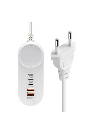 25 Watt Yüksek hızlı şarj 5 girişli LIGHTNING+ 2 TYPE-C + 2 USB ŞARJ ADAPTÖR