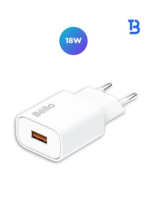 Bello 18W USB Şarj Cihazı BL-180 Modeli Hızlı ve Güvenli Şarj Kompakt ve Taşınabilir