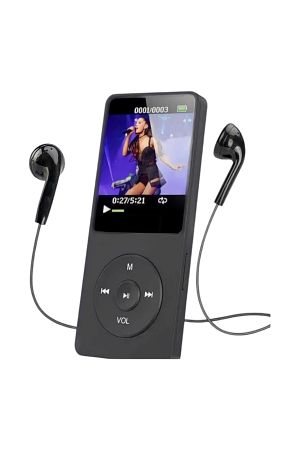 MP3 MP4 Cihazı Bluetooth Uyumlu HD Ekran Çalar Stereo Ses Dokunmatik Kontrol Müzik Kaynağı Yurt Spor