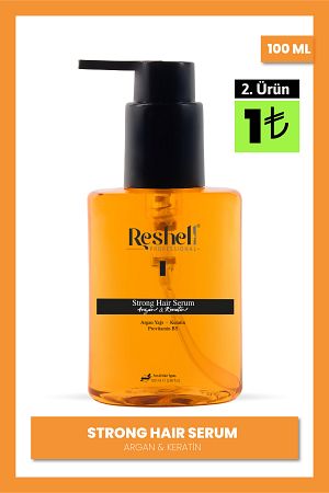 Onarıcı Besleyici Argan Ve Keratin Saç Bakım Yağı 100 ml